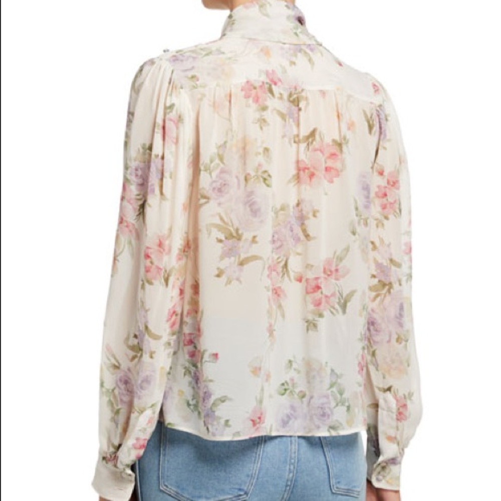 LoveShackFancy 100% silk blouse - Picture 2 of 7